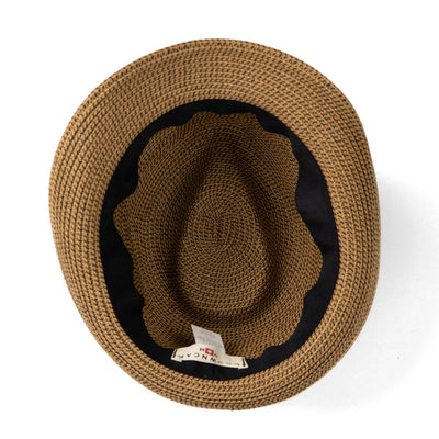 Classic Fedora with Striped Band
