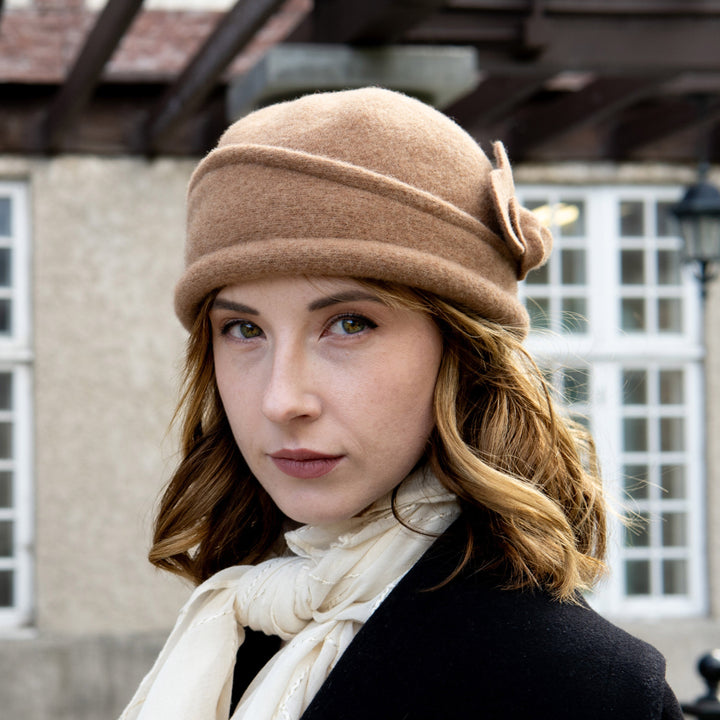 'The Rose' Soft Knit Wool Cloche