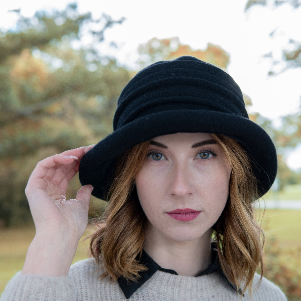 'The Lily' Soft Knit Wool Bucket Hat