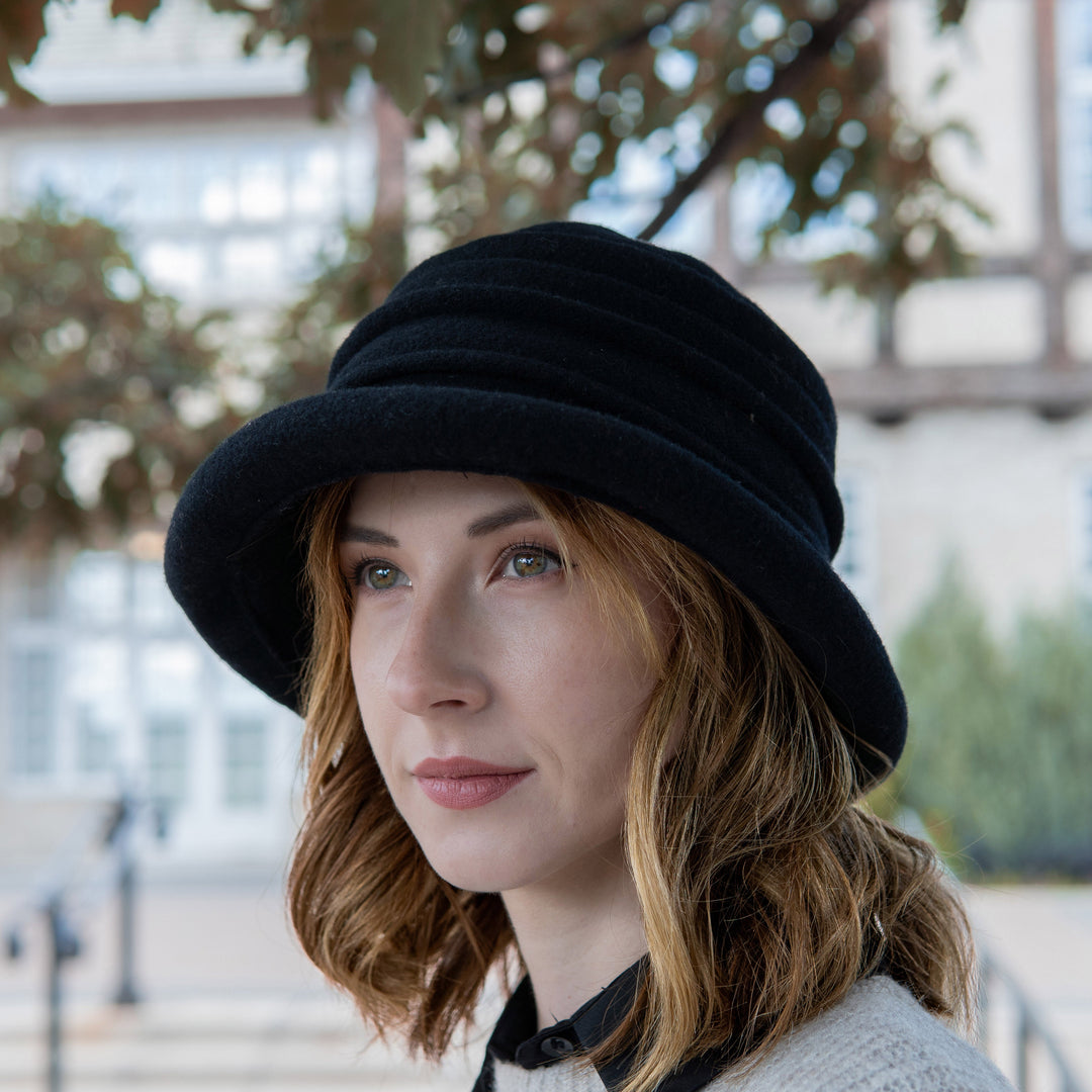 'The Lily' Soft Knit Wool Bucket Hat