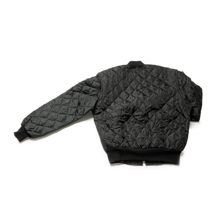 Web Exclusive-Quilted Bomber Jacket