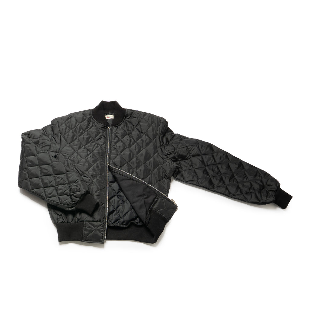 Web Exclusive-Quilted Bomber Jacket