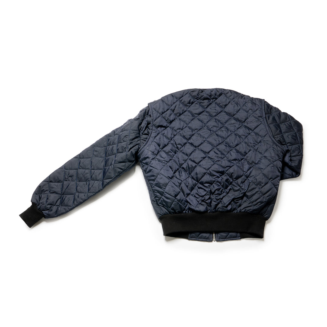 Web Exclusive-Quilted Bomber Jacket