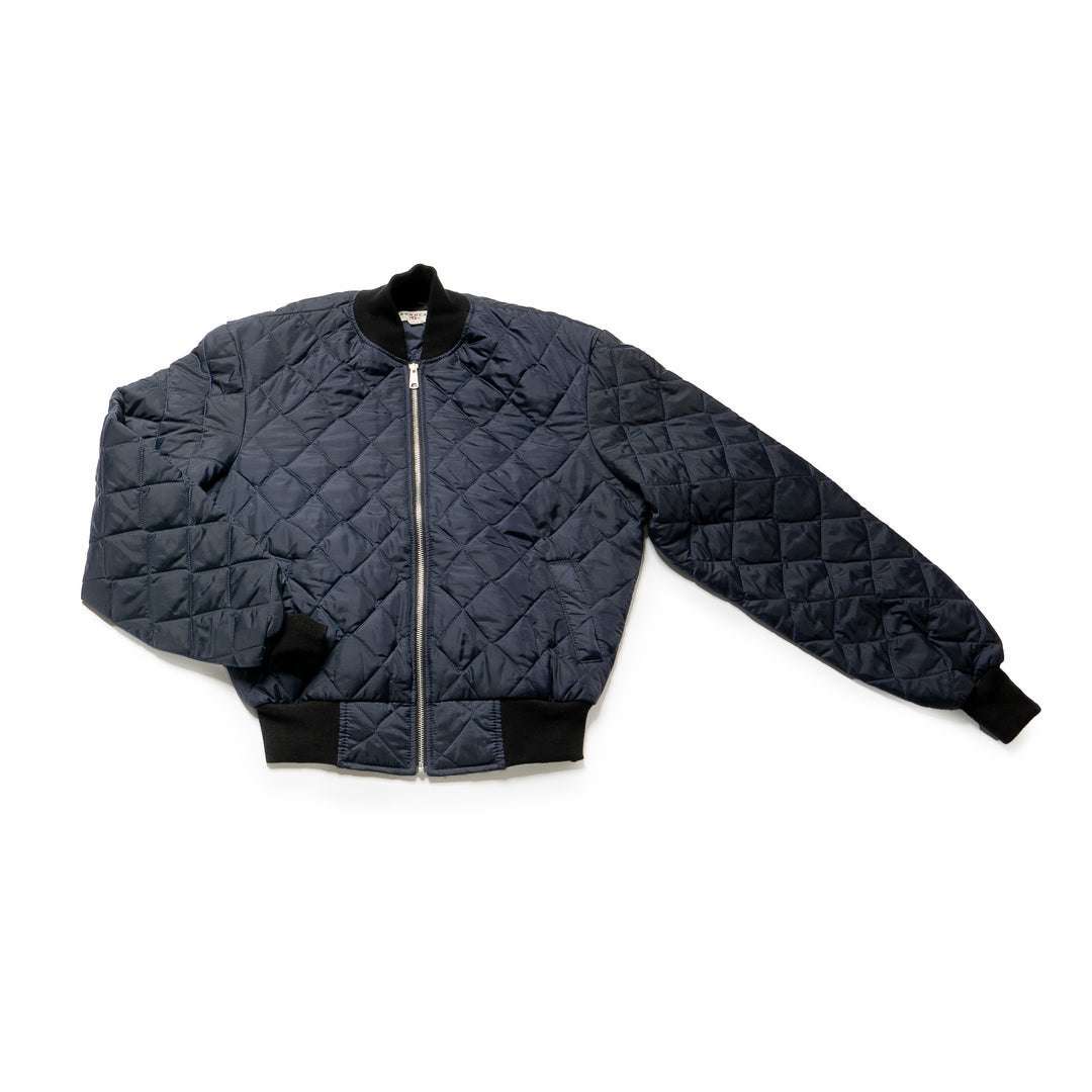 Web Exclusive-Quilted Bomber Jacket