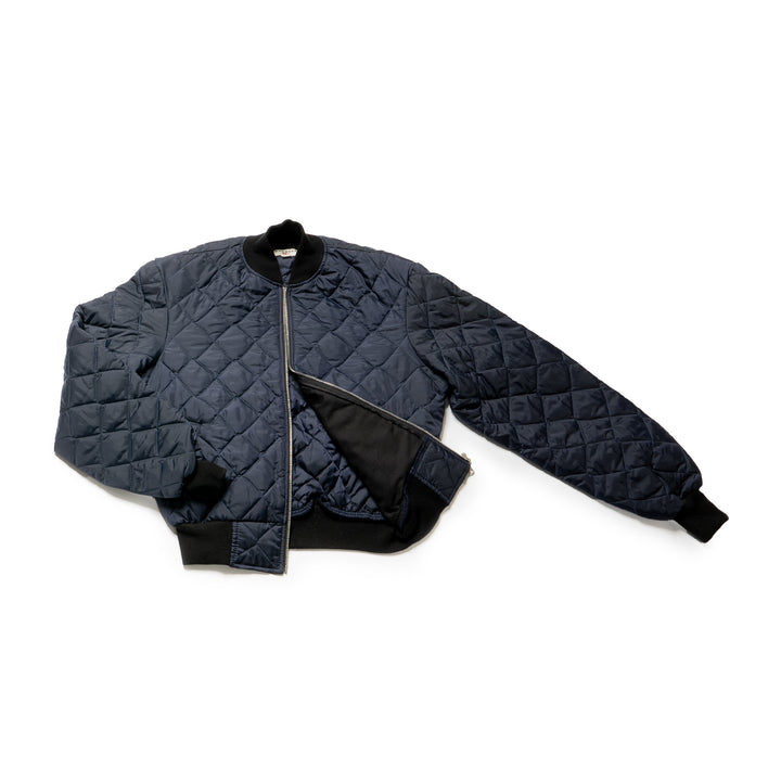 Web Exclusive-Quilted Bomber Jacket