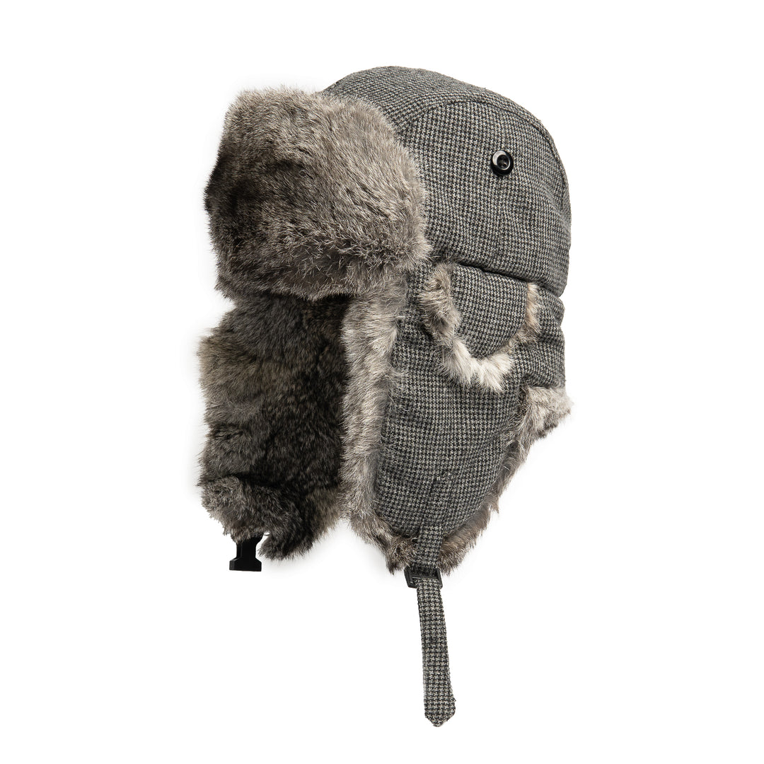 Limited Edition Finds-Glencheck Patterned Rabbit Aviator