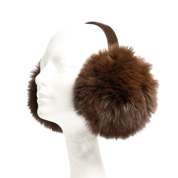 Limited Edition Finds-Dyed Fox Earmuffs