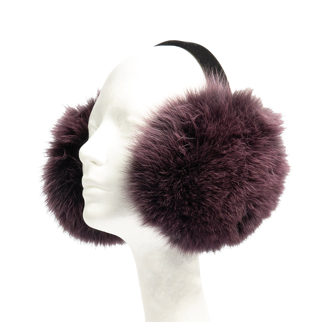Limited Edition Finds-Dyed Fox Earmuffs