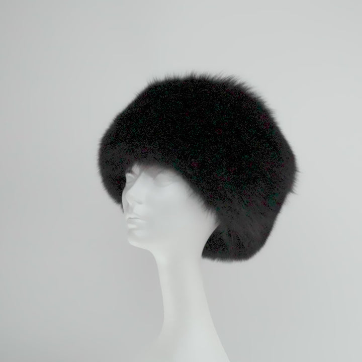 Black Fox Lara Fur Hat