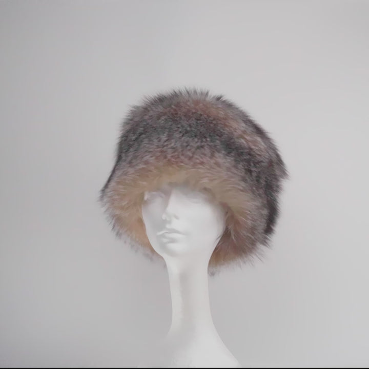 Crystal Fox Lara Fur Hat