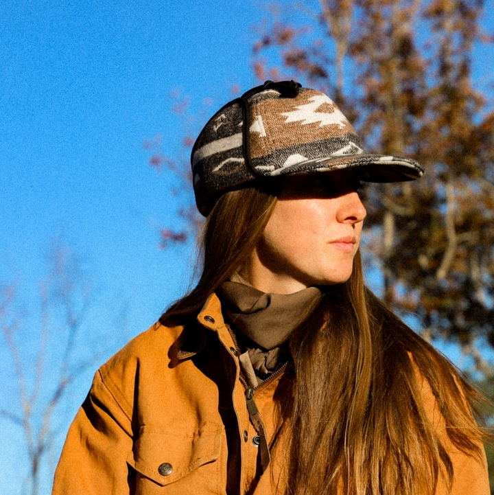 Dakota Tie-Up Cap with Fleece Lining