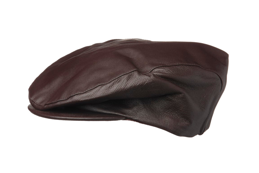 Leather Ivy Cap