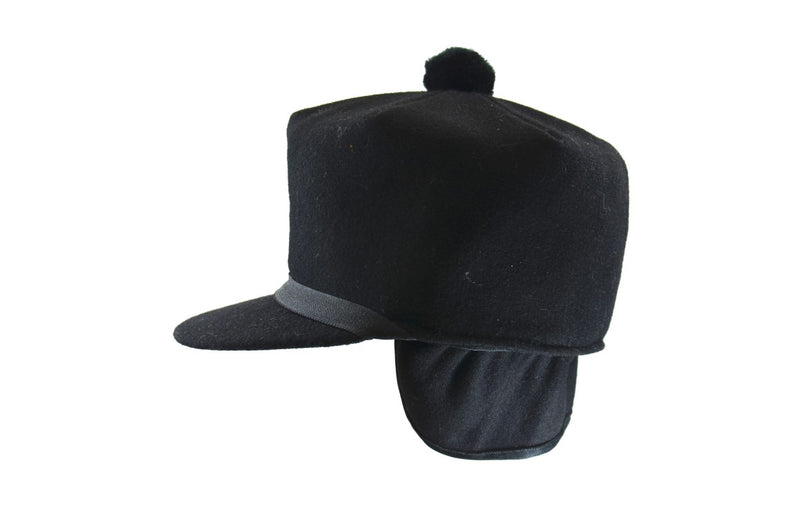 Melton Stockman Cap with Inner 3/4 earband