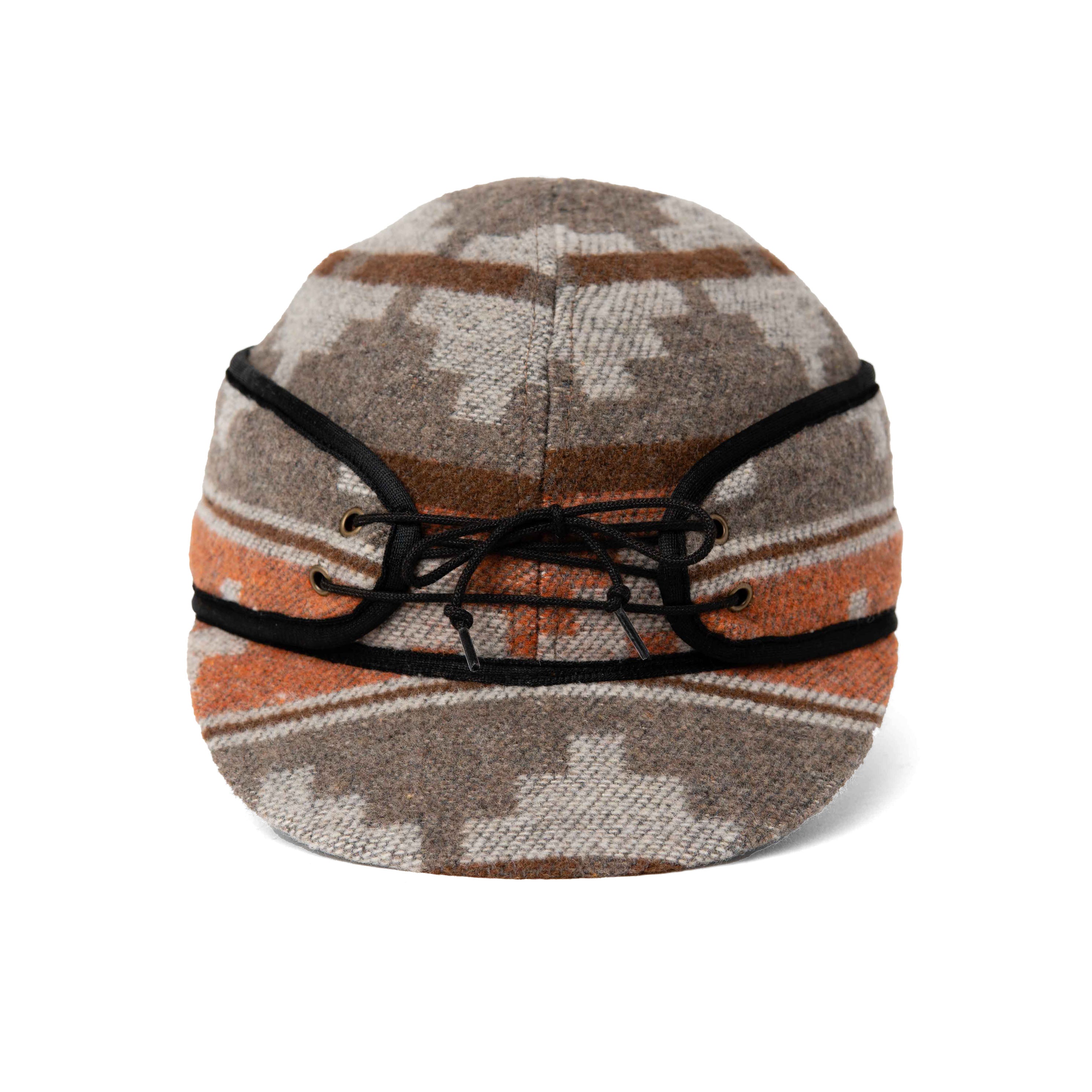 Navajo Wool Blend Railroad Hat – Crown Cap