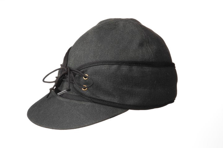 Waxed Cotton Canvas Railroad Hat