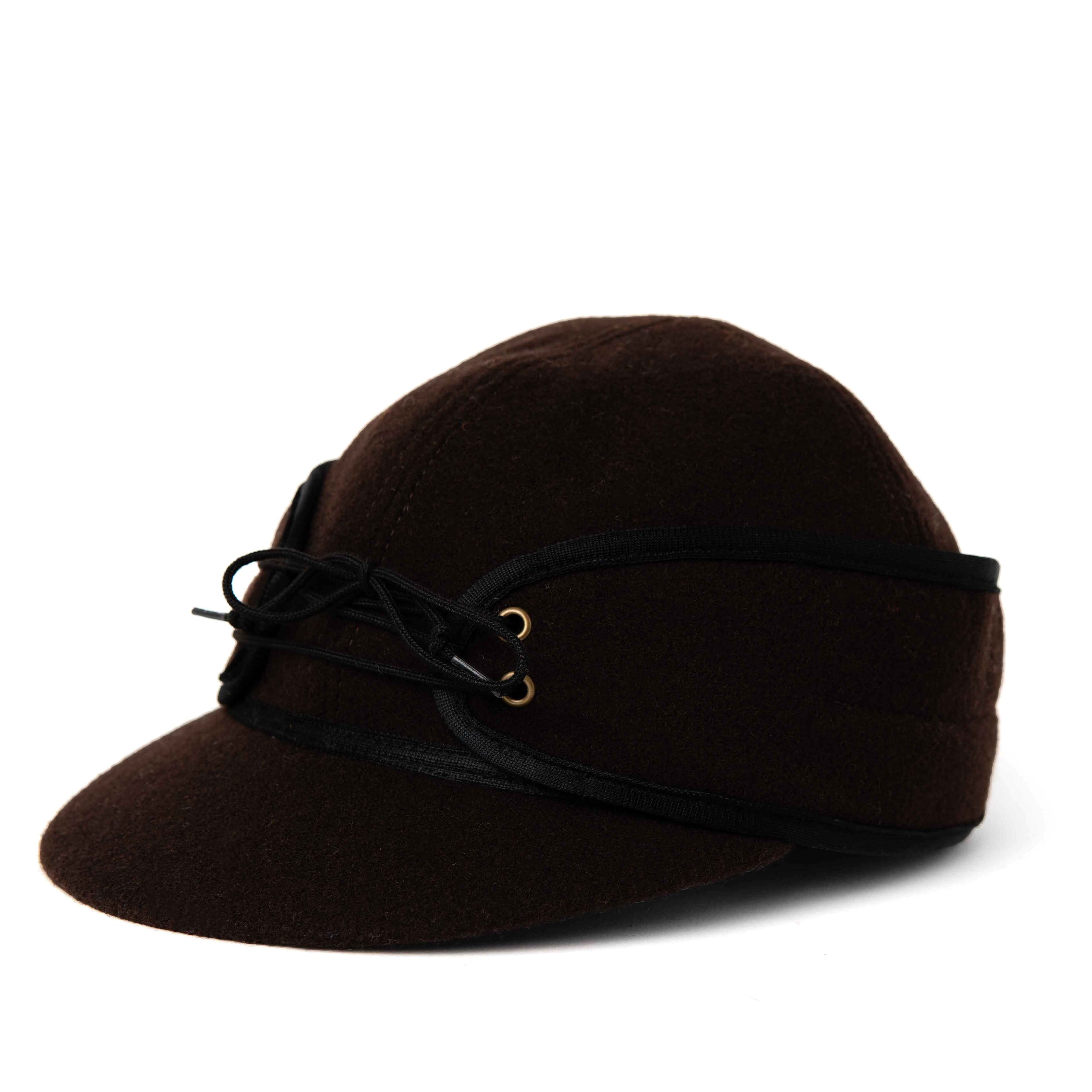 Classic Wool Blend Railroad Hat – Crown Cap
