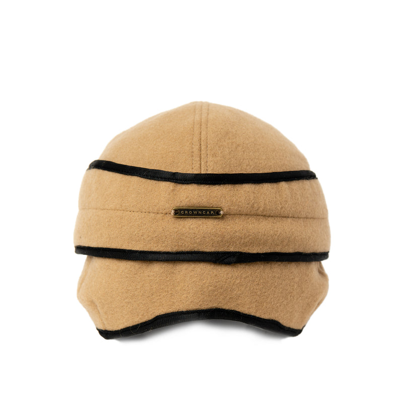 thumbnail image 2 of American Outdoorsman Vintage Railroad Cap - Red Wool, Made In USA, New With Tags 2 of 3