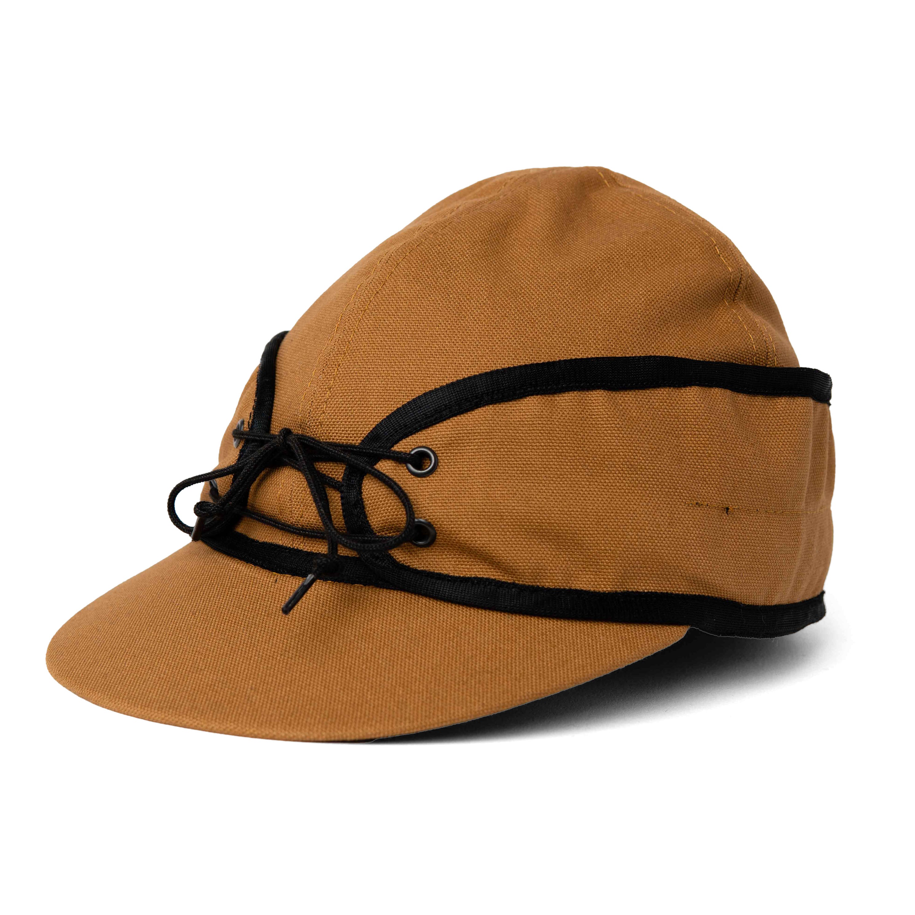 Nailhead Canvas Railroad Hat – Crown Cap