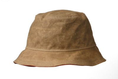 Waxed Cotton Canvas Bucket Hat