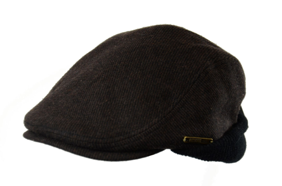 Wool Blend Tweed Ivy Cap