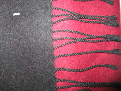 Reversible Scarf With Fringes