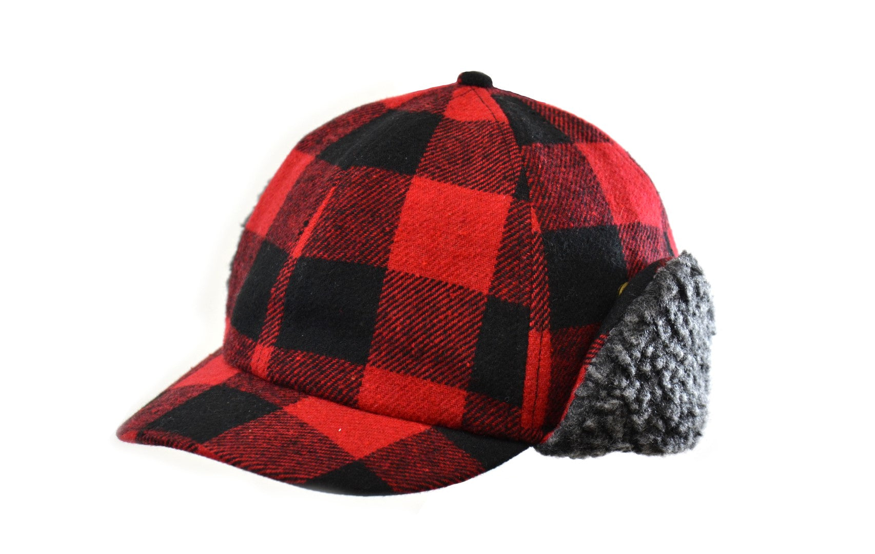 Wool Blend Buffalo Check Cap – Crown Cap