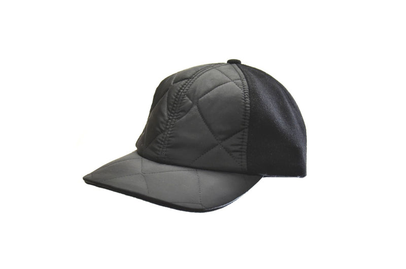 Quilted and Melton Ball Cap