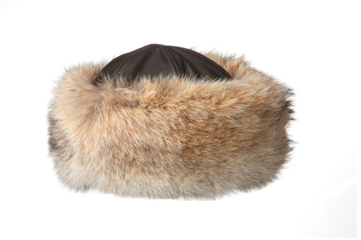 Natural Coyote Fur Cloche