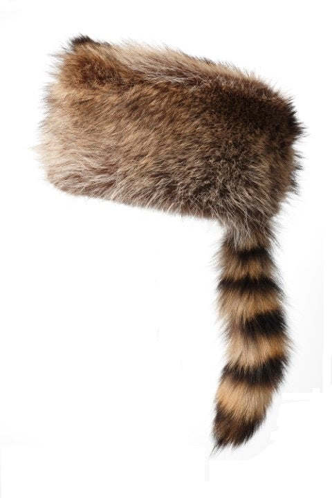 Davey Crocket Raccoon with Tail