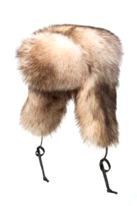 Arctic Raccoon Full Fur Russian Style