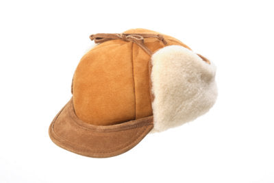 The Drake Peaked Shearling Hat