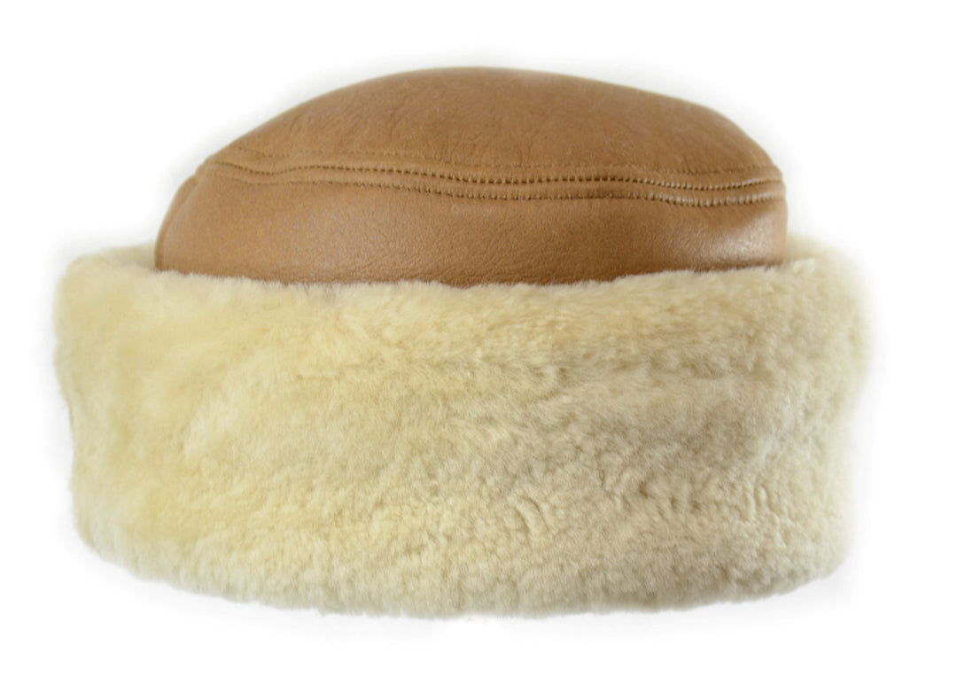 Shearling Cuffed Flat Top