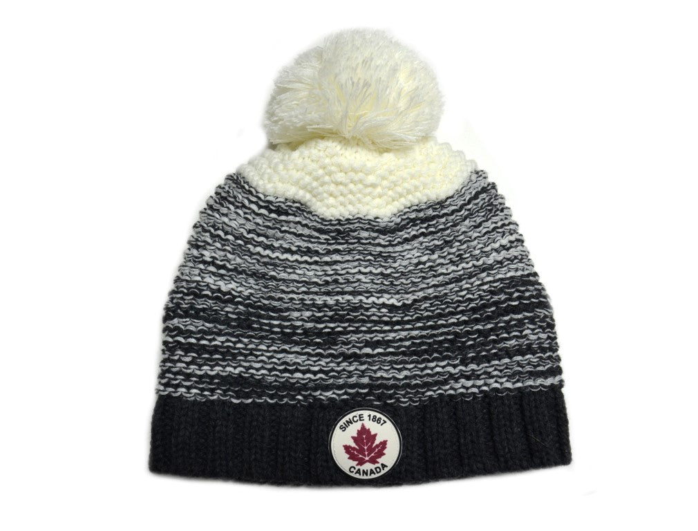 Knit Canada Beanie with Pom