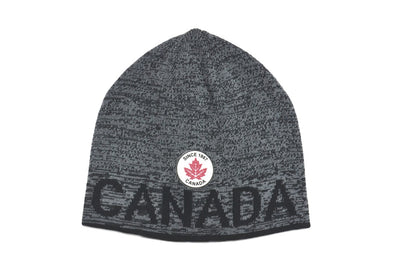 Knit Beanie with Canada Patch