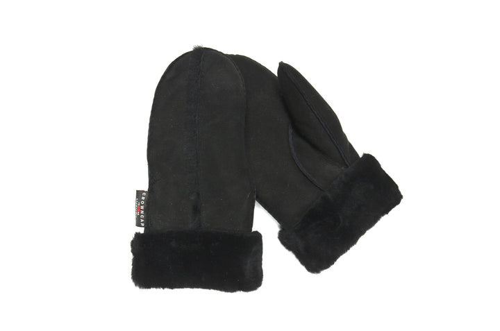 Double Faced Shearling Mittens