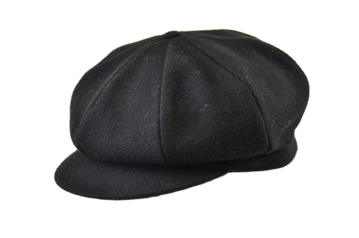 Solid Color Wool Blend Newsboy Cap