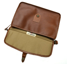 Leather Messenger Bag